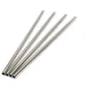 Wholesale Eco-Friendly Straight Metal Drinking Straw Stainless Steel Reusable Straws For Beer Fruit Juice Drink wen4564