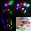 SXI 100PCS / LOT LED Laser Finger Ljus Partihandel Små drag på / av Non Vattentät belysning Dekorativ för Party / Bar / Club