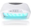 2 Hand 54W UV Lamp Nail Dryer With Fan And Timer Electric Machine For Curing Nail Gel Art Tool UV Lamp For Nails