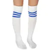 Wholesale-men Women Girl Striped Over the Knee Thigh High Stockings Long Socks FMB3