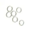 100st Lot 925 Sterling Silver Open Jump Ring Split Rings Tillbehör för DIY Craft Jewelry W5008312S3090093