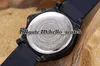 Orologio da uomo M73390 Seawolf Blacksteel di alta qualità All Black 45mm Divers quadrante nero Cronografo al quarzo VK Orologi in pelle di gomma
