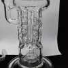 Neue Tiktok Eisure Glass Bong Schweizer Säule kann matrix percglas Wasserleitungen fabelhafte Eieröl -Rigs Glas Bong Shisha