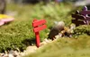 Hurtownie mini ogrodzenie ogrodzenia wróżki ogrodowe miniaturze Gnome Moss Terrariums pulpitu butelka ogrodowa żywica rzemiosła dekoracja do domu