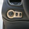 Fari Fari Interruttore Decorazione Coperture Trim Per Jeep Renegade 2015-2016 Accessori per interni auto Vendite calde Alta qualità