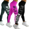 Nowy Moda Damskie Kobiety Sport Joga Siłownia Nosić Spodnie Legginsy Trening Running Fitness Spodnie Szary Czarny Dla Kobiet