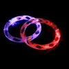 50 PCSLOlot MultiColor LED Flashing Bracelet Light Up Bieczenia akrylowa na imprezę Halloweenchiristmas Dance Prezent 2016 New6437956