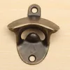 Vintage Bronze Wall Mounted beer Opener Wine Beer Soda Glass Cap Bottle Opener Kitchen Bar Gift DHL/fEDEX/EMS FREE