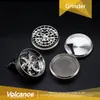 Smoking Accessories 55mm hand crank herb grinder herbal grinders 4 layers CNC Teeth Zicn alloy metal tobacco for dry