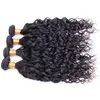 Cabelo virgem brasileiro onda de água 4 pacotes elibess tramas duplas molhadas e onduladas extensões de cabelo humano tece 1028 polegadas disponíveis gratuitamente dhl