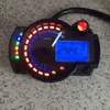 TKOSM Moderno KOSO RX2N 15000 rpm Preto Branco Semelhante LCD Digital Motocicleta Velocímetro Odômetro Ajustável MAX 199 KM / H Moto