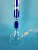 h:38CM d;12.5cm Triangular transparent glass glass water pipe water pipe