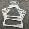 Hot Sale Plastic Hangers for Clothes Children Kids Clothes Pegs Swimwear Trousers Pants Laundry Drying Rack Baby Hangers