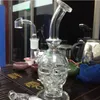 Glas Glas Bong Glas Faberge Ei Water Recycler Olierouts met Male Vrouwelijke Banger Nail Domeloze Quartz Nail 10mm 14mm 18mm