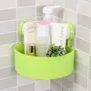 multifunctional plastic bathroom storage shelf sucker wall mounted type corner holder storage organizadores racks bathroom accesso2551465