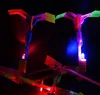 50 pcs Cadeau De Noël LED incroyable flèche Volant hélicoptère parapluie enfants jouets Espace UFO, LED Lighte Up Jouets