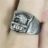 Caldo!! Nuovo design USA Army Ring in acciaio inossidabile 316L Man Boy Real Men Punk Style Eagle Ring