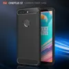 Free DHL Heavy Duty PhoneCases pour OnePlus5T Fibre de carbone brused Rugged Armor antichoc couverture arrière pour Oneplus 5T Case New Hot vente