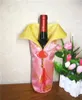 Chinois Handmade Silk Wine Bottle Cover avec un nœud chinois du Nouvel An de Noël décoration de bouteille de bouteille de bouteille 4284792