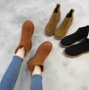 2017 new genuine leather boots womens winter boots women Ankle boots women shoes plus size free shipping