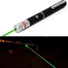 緑色のライトレーザーペン5mW 532nmのビームレーザーのポインターペンのための緑の照明夜の狩猟の教えクリスマスギフトoppパッケージ卸売10ピース/ロット