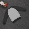 2017 마스 아동 의류 가을 겨울 아기 ​​소년 어린이 산타 클로스 자수 탑 티셔츠 긴 소매 티셔츠 셔츠 크리스마스 선물