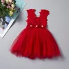 Baby Girls Tutu Dress Lace Dresses Children Prubcess Sequins Klänningar För Barnkläder Vinter Sommar Party Dress Girl Dresses