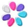 Siliconen Gel Cosmetische Bladerdeeg Transparante Silica Flawless Powder Sponge Face Blending Jelly Make-up Accessoires