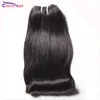 Miękkie nieprzetworzone Aunty Funmi Human Hair Extensions Bouncy Romance Curls Peruwiański Virgin Podwójny Wątek 3 Wiązki Fumi Krótki Bob Style Splot