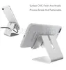 Universal Mobile Phone Tablet Deskhouder Aluminium Metal Stander voor iPhone 13 12 Mini 11 Pro XR XS Max iPad Air 5 Samsung S22 S21 S30 A33 A72 Smartphone Tablets Laptop