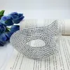 Full Crystal Mask Luxury Prince Mask Venetian Masquerade Party Masks Half Face Sexy Woman Mask Carnival Wedding gift free shipping
