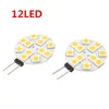 LED لمبات DC12V 1W 3W 4W 5W 6W 6 9 12 15 24 المصابيح G4 5050SMD T3 القرص RV المعسكر مقطورة البحرية