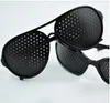 Sonnenbrillenrahmen, schwarz, Unisex, Loch, Brillen, Augen aus Kunststoff