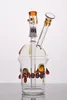 Cheech Glass Bong med ett par Tortoise Oil Rig Glas Bongs Mini Hookah Glass