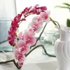 REAL TOUCH ORCHIDS 72cm Artificial Flowers Simulation Princess Butterfly Orchid Phalaenopsis for Wedding Flower 7colors rubber coating PF13