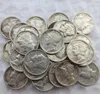 Hela Replica Mercury Head Dimes En uppsättning av 1916-1945 -S Mixed Date Sign Silver Plated Manufacturing Copy Coins276a