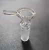 2016 Nowy Szkło Palenie Miska Szklana Miska Z 14mm 18mm Męski Joint Joint Clear Suche Herb do szklanych bongs z uchwytem