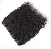 7A Grade Brazilian Wet and Wavy Human Hair Wefts Extensions 3Pcs Lot Water Wave Unprocessed Brazilian Hair Bundles Deals Double We8062915