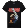 Fashion Men's Cool 3D Print Gun Cotton Brand T Shirt Men 3D Tshirt Clothes Causul