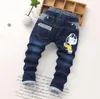 enfants pantalons garçons Fille Boys039 Jeans Bébé Nouvel Hiver Enfants Jeans Pantalons Jeans Épais Et Coton Children039s Cartoon Print2812672