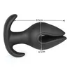 Nouvelle usure en silicone Big Black Dilator rétractable Dilator anal lildo plug érotique Toy Sex Products Gay Adult Sex Toys for Women1799358