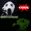 STOER! GLOW IN DONKER MASKER! Fabrieksverkoop Kleurrijke siliciummasker Gasmasker voor glazen waterpijp voor waterpijpvaporizer filter rookpijp