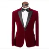 2016 أحدث معطف بانت تصميم الرجال البدلة الأحمر والأزرق سهرة أزياء العلامة التجارية الرجال يتأهل حفل الزفاف الدعاوى حفلة موسيقية ل العريس حجم xs-6xl