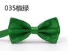 Bow ties 39 colors Adjust the buckle solid color bowknot Occupational bowtie for Father's Day tie Christmas Gift