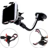 Universal 360 graden roterende lange armruitscherm mobiele telefoon auto montage beugel houderstandaard voor iPhone mobiele auto's houder ym0116