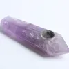 amethist crystal smoking pipe