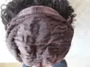 Parrucche vergini umane brasiliane dei capelli della parte anteriore del pizzo Body Wave Style Prodotto Colore nero naturale 130% Desnity