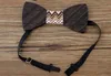 2016 Handmade Laços De Madeira Arco Do Vintage Bowknot Tradicional 6 estilos Para Cavalheiro Elegante De Madeira Bowtie Homens Acessório de Moda Livre Fedex TNT