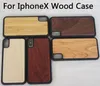 Para iphone x 8 6 6 s 7 além de casos de telefone de madeira tampa do iphone de madeira para samsung s8 mais s7 s6 s5 borda casos de telefone celular de bambu