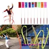 New 4M Gymnastics Colored Ribbon Gym Rhythmic Art Ballet Dance Ribbon Streamer Twirling Rod Stick Multi Colors 8872765